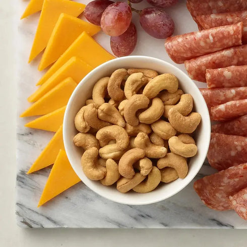 2.06 lbs - Premium Whole Cashews With Sea Salt, Premium Whole Cashews for Snacking, Baking, or Entertaining, Packed in a Resealable Bag for Freshness